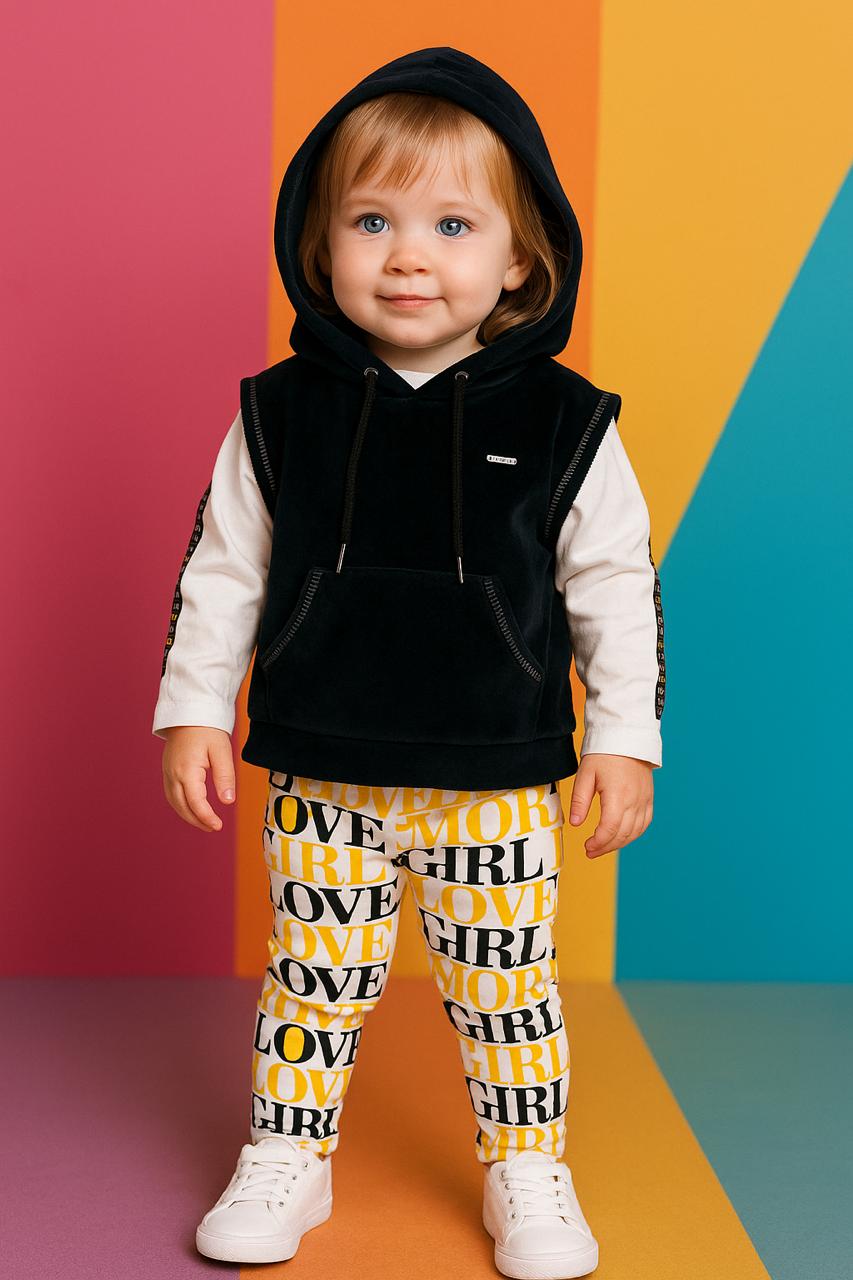 Conjunto Love More Girl Tam 3